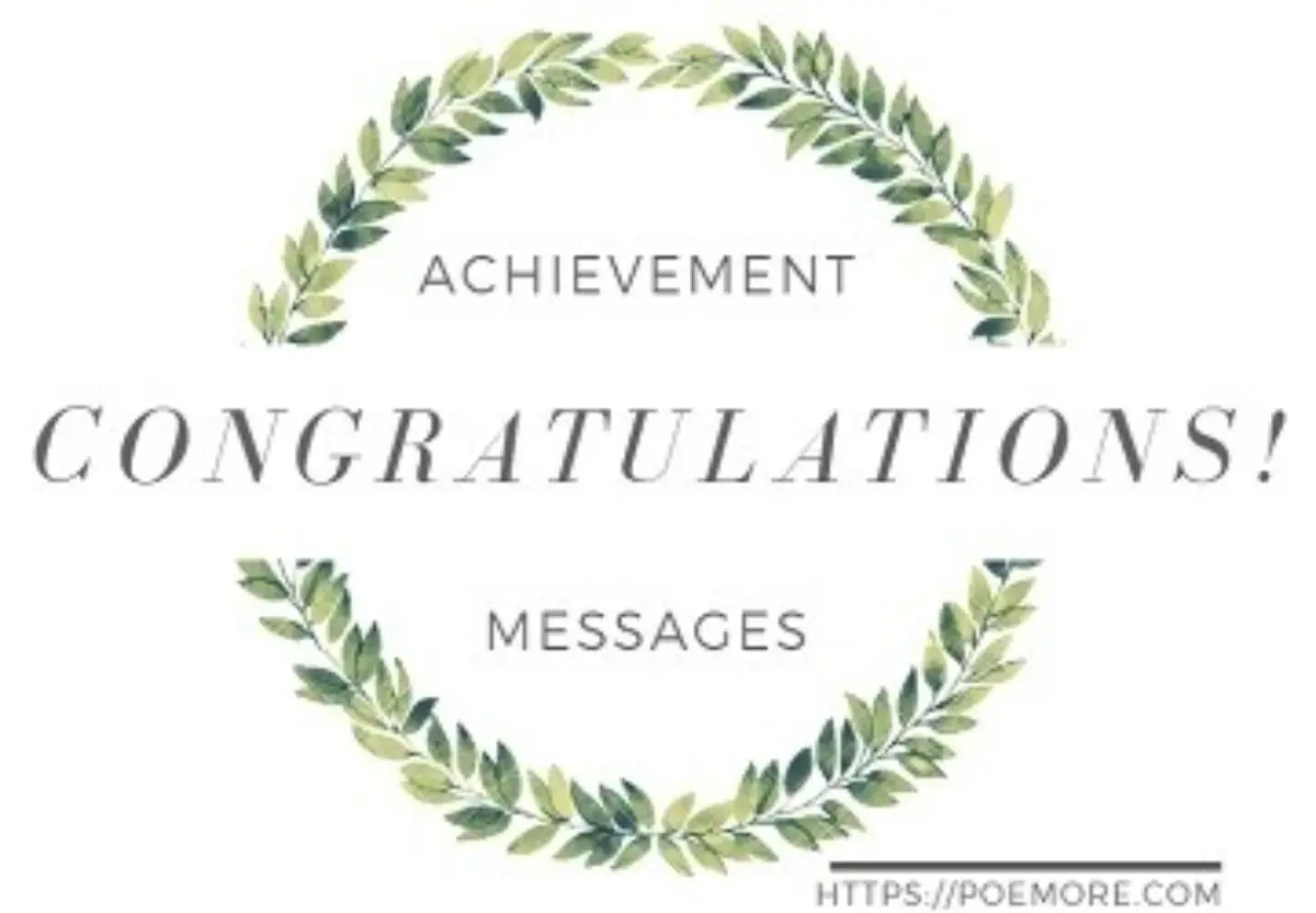Congratulations Messages for Achievement and Success
